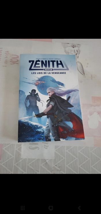 Livre zénith nexus les lois de la vengeance