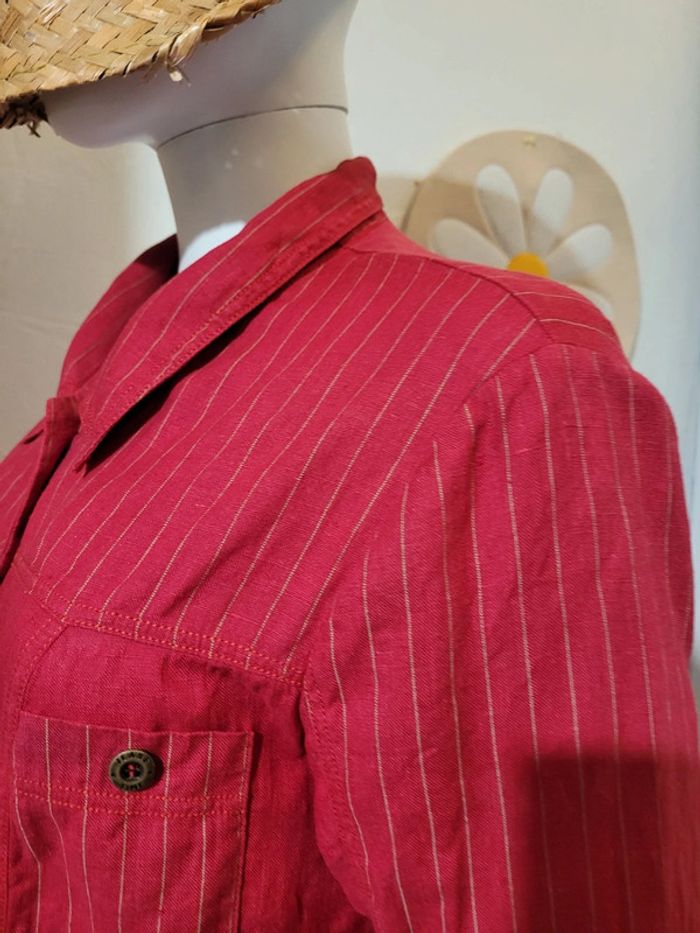 Chemise veste en lin - photo numéro 5