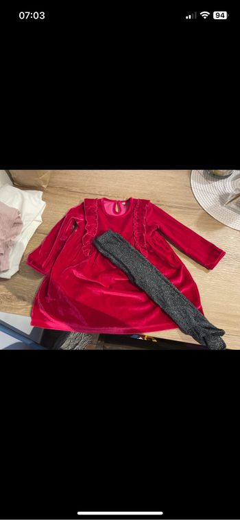 Robe velours