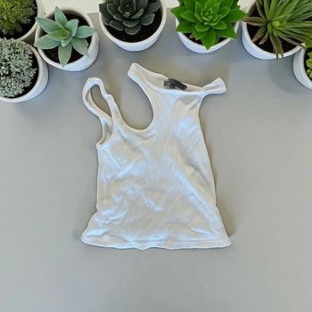 top blanc TQF taille S