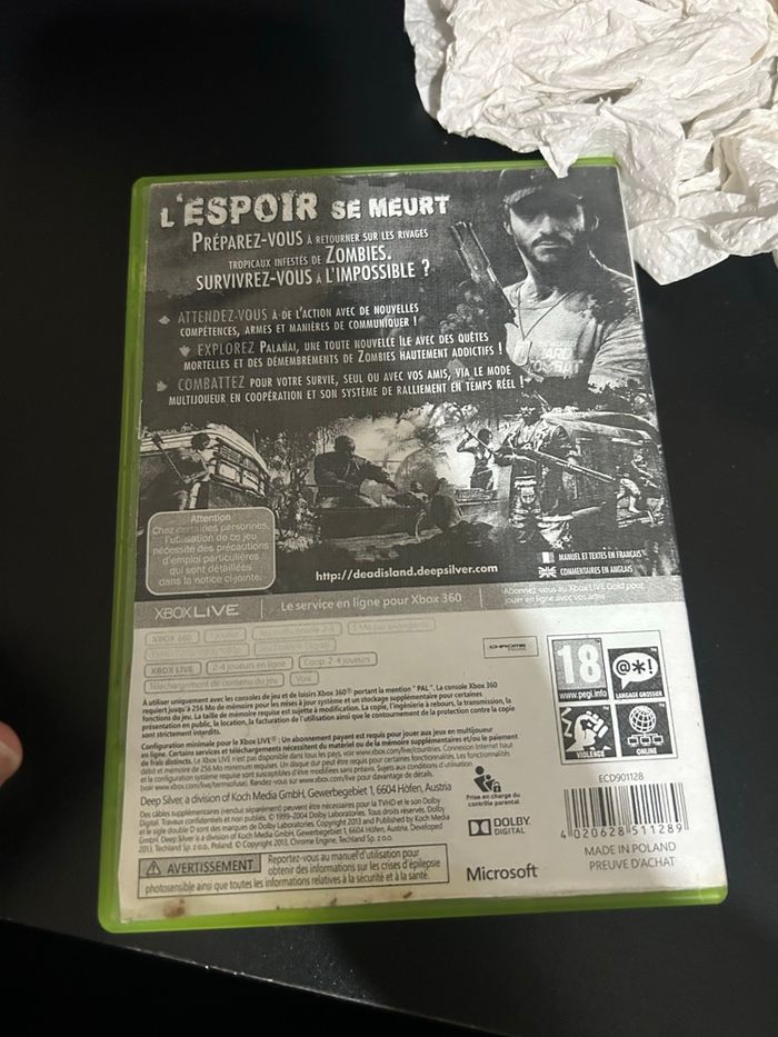 Jeux Xbox 360 dead Island - photo numéro 4