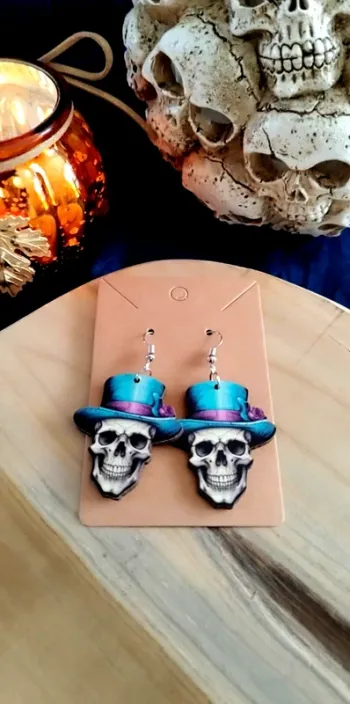 Boucles d’oreilles Halloween