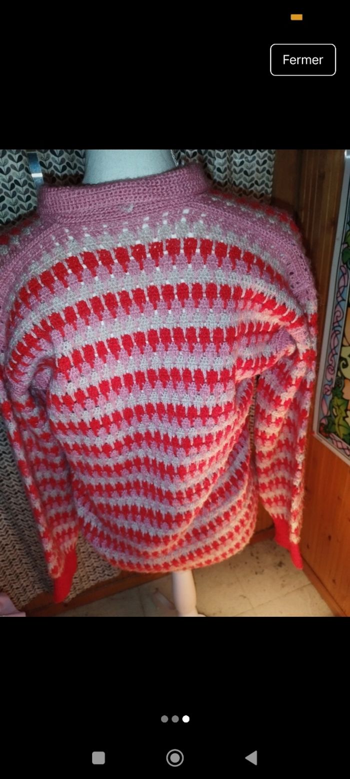 Pull crochet - photo numéro 3