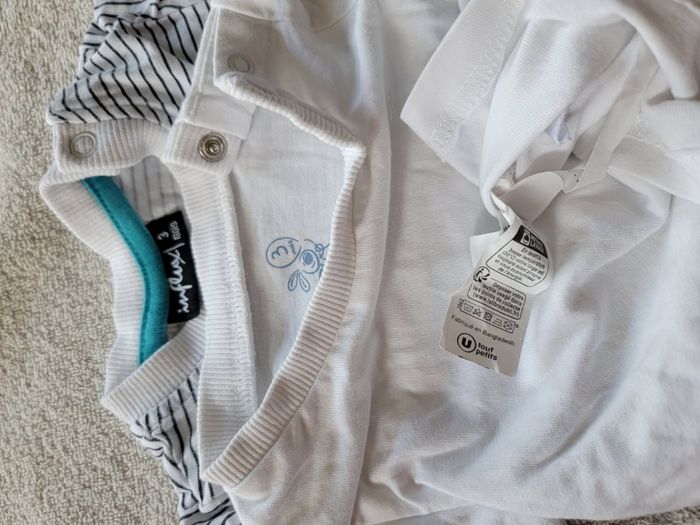 Lot de 6 tee-shirts manches courtes 3 mois garçon - photo numéro 7