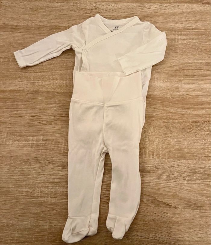 Ensemble bébé H&M 3-6 mois / 62 cm