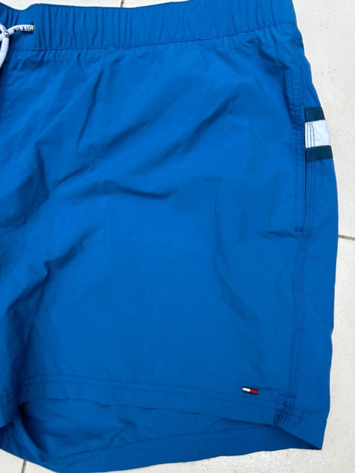 Short de bain bleu marine rouge blanc - tommy hilfiger plage - XXL - photo numéro 2