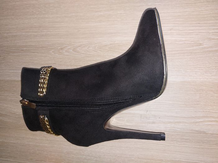 bottines bottillons noir 37 - photo numéro 2
