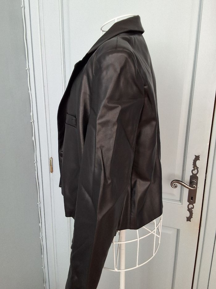 Veste similicuir - photo numéro 3