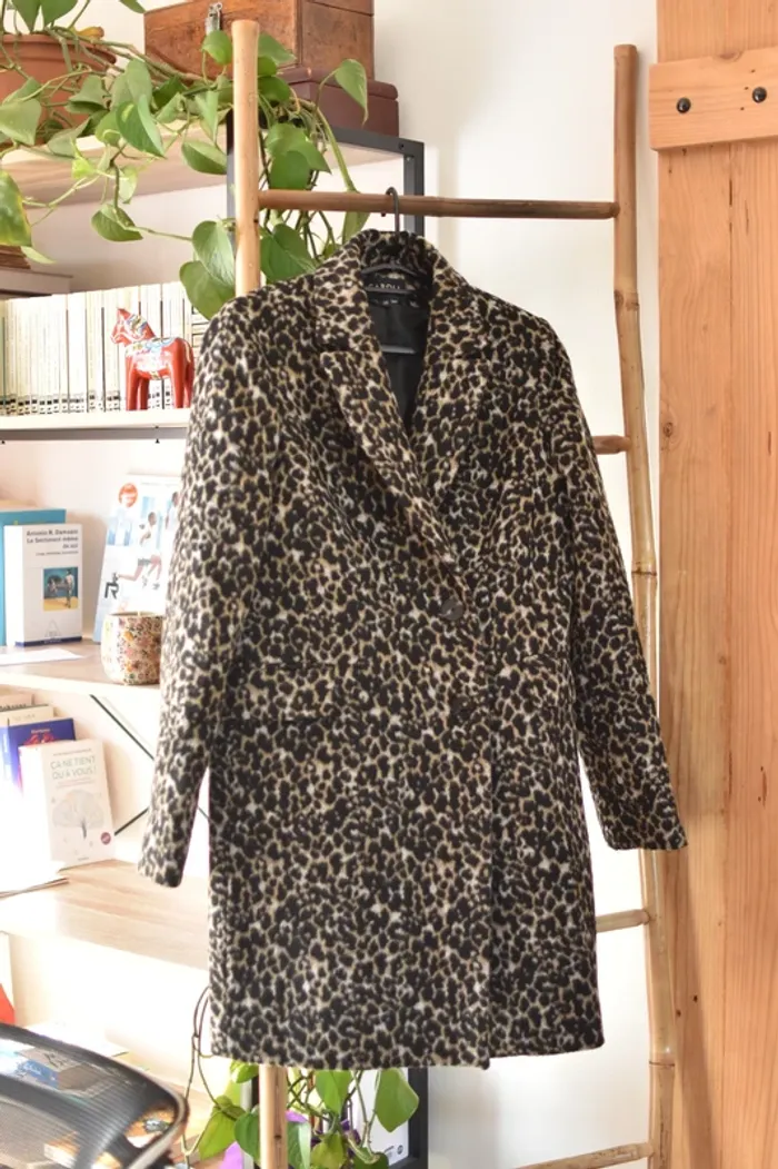 Manteau Caroll Léopard - photo numéro 4