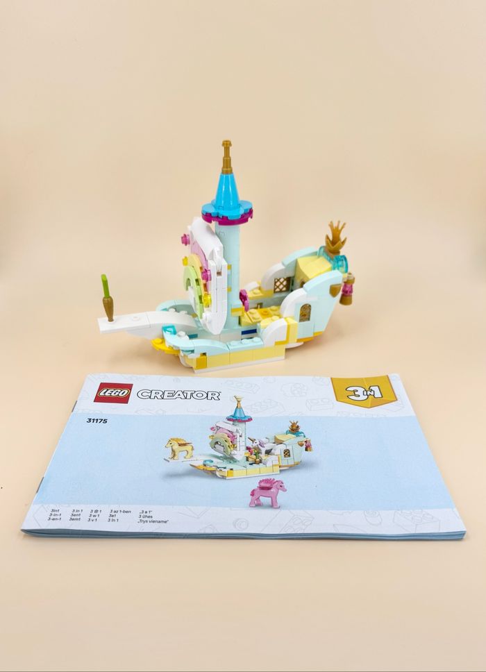 Lego Creator 3en1 : Le Château Arc-en-ciel (SEUL) - photo numéro 5
