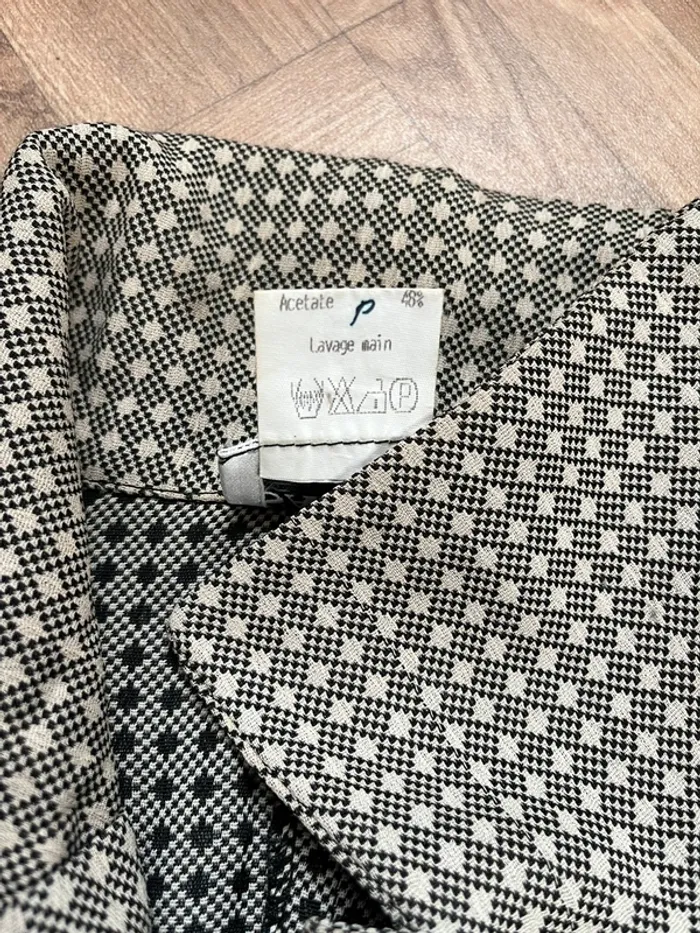 Combinaison ensemble veste et pantalon vintage T40 Sandro - photo numéro 6
