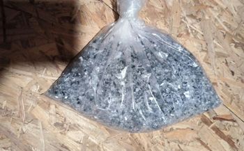 Paillettes argentées