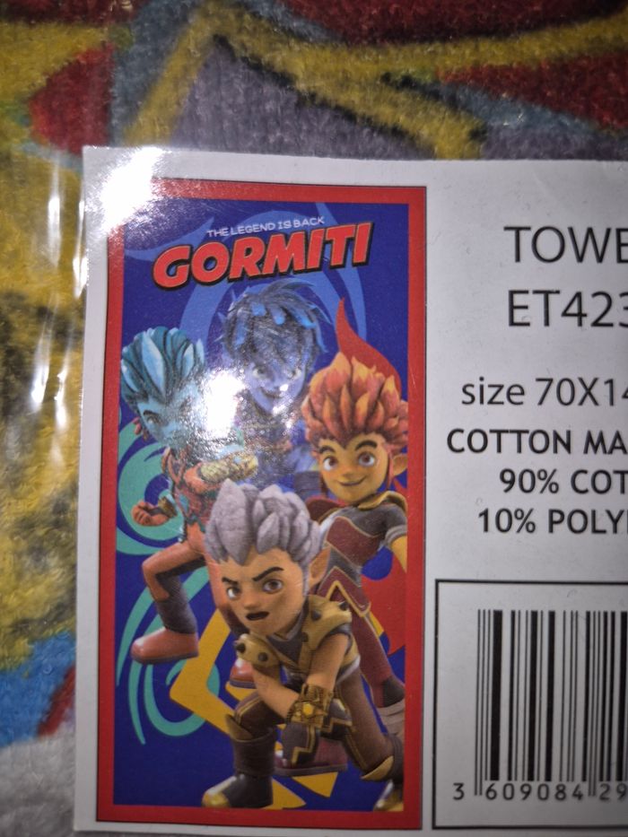 Serviette Gormiti - photo numéro 2