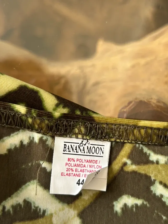 Maillot de bain 2 pièces Banana Moon vert 44 - photo numéro 6