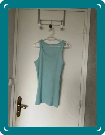 Débardeur turquoise
