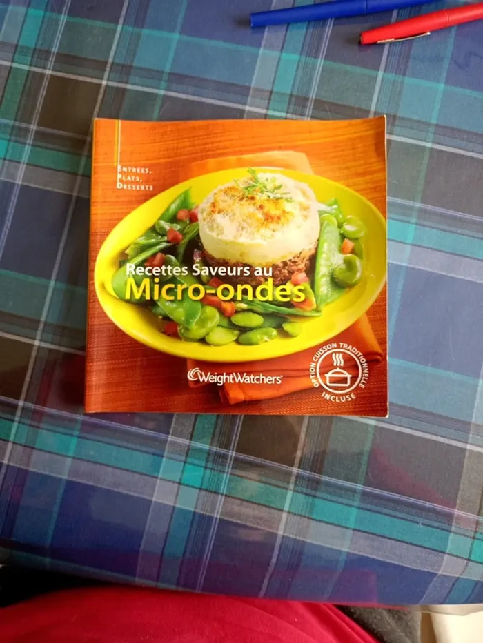 Recettes saveurs au Micro ondes weighwatchers