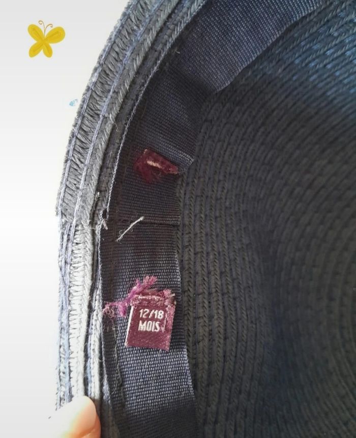 Chapeau Sergent Major fille 12 18 mois - photo numéro 3
