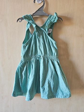 Robe bébé fille dos nu