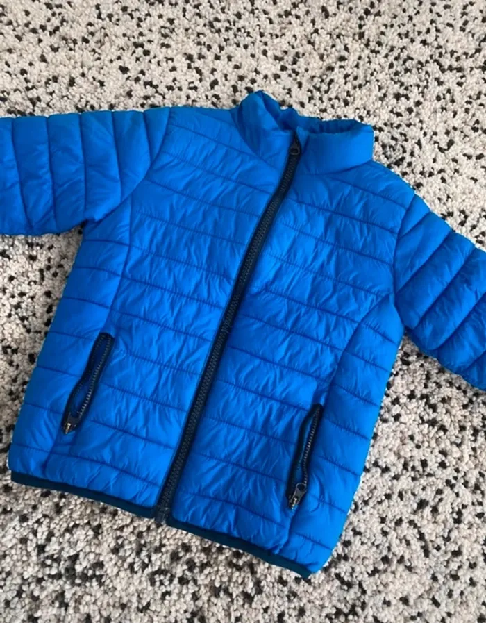 Doudoune bleue lupilu 4 ans - photo numéro 6