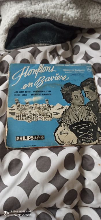 Disque 45 tours flonflons en Bavière