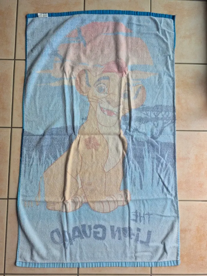Serviette  enfant roi lion - photo numéro 2