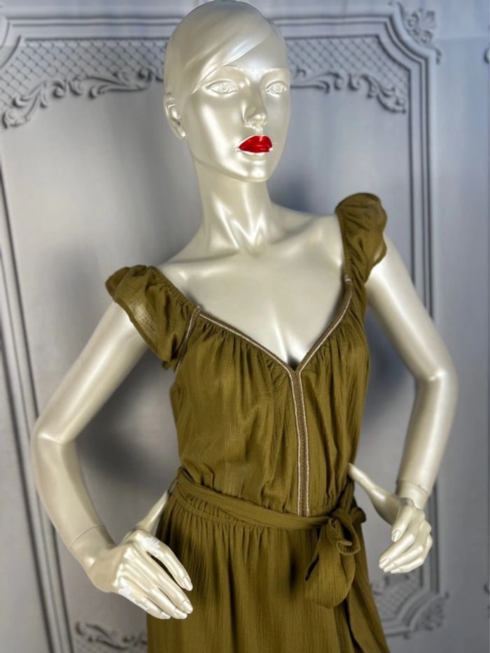 Robe longue verte Louizon T2 / M neuve - photo numéro 2