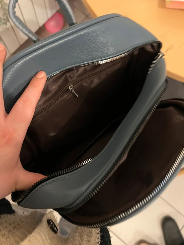 Sac à dos femme bleu - photo numéro 7