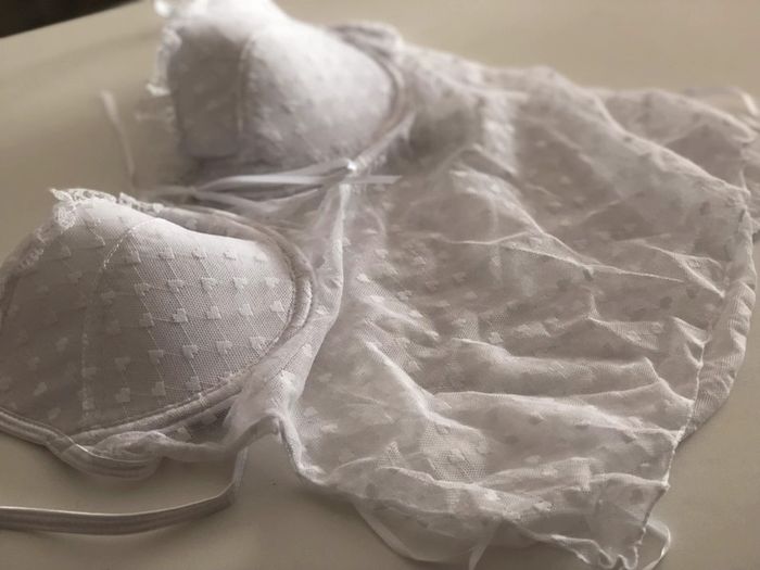 Ensemble Neuf bustier corset + shorty blanc dentelle Mariage lingerie sexy - photo numéro 3