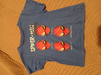 Tee-shirt spider man