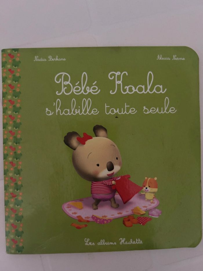 Bebe koala s'habille tout seul