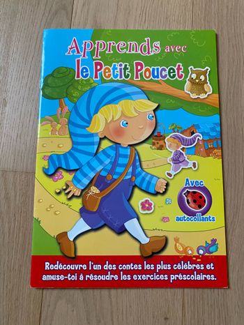 Livre apprends avec le Petit Poucet