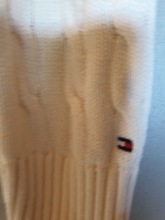 Pull torsadé col V Tommy Hilfiger L - photo numéro 5