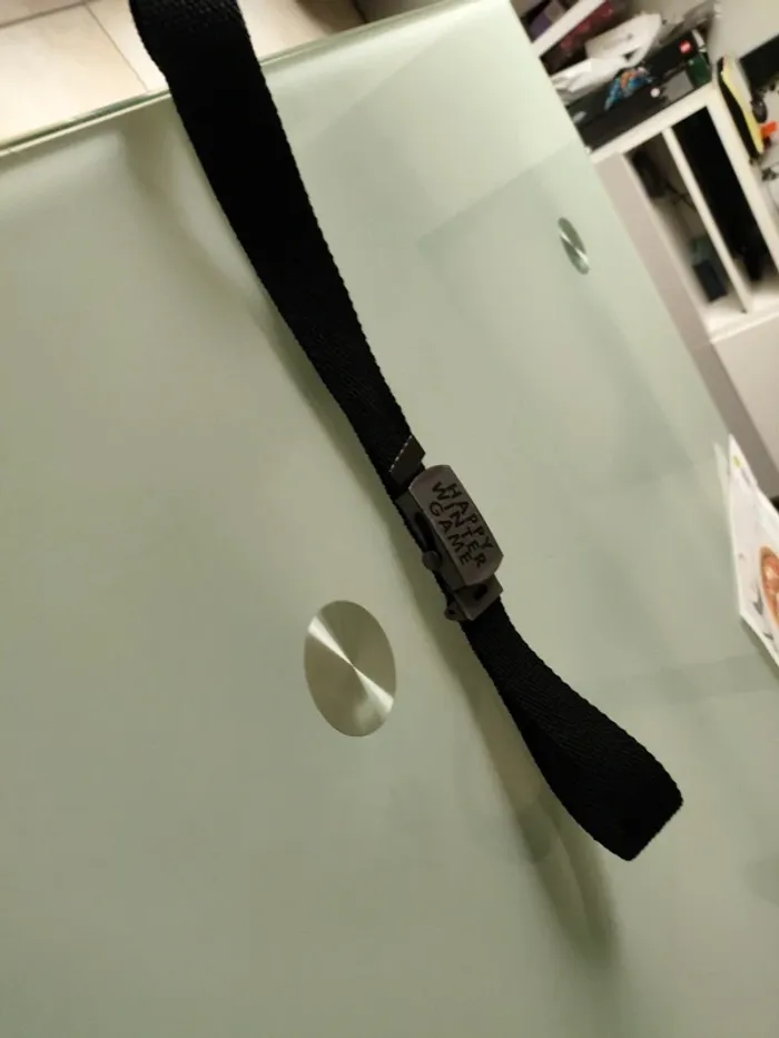 Ceinture pour enfant noir avec sangle - photo numéro 4