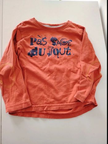 T-shirt manches longues 3 ans