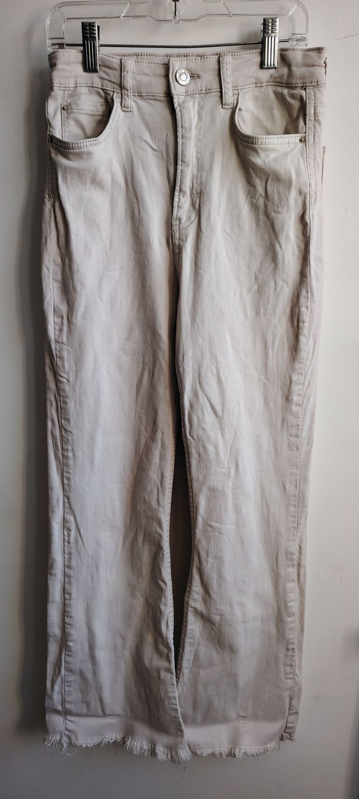 Jean beige Stradivarius – Taille 38