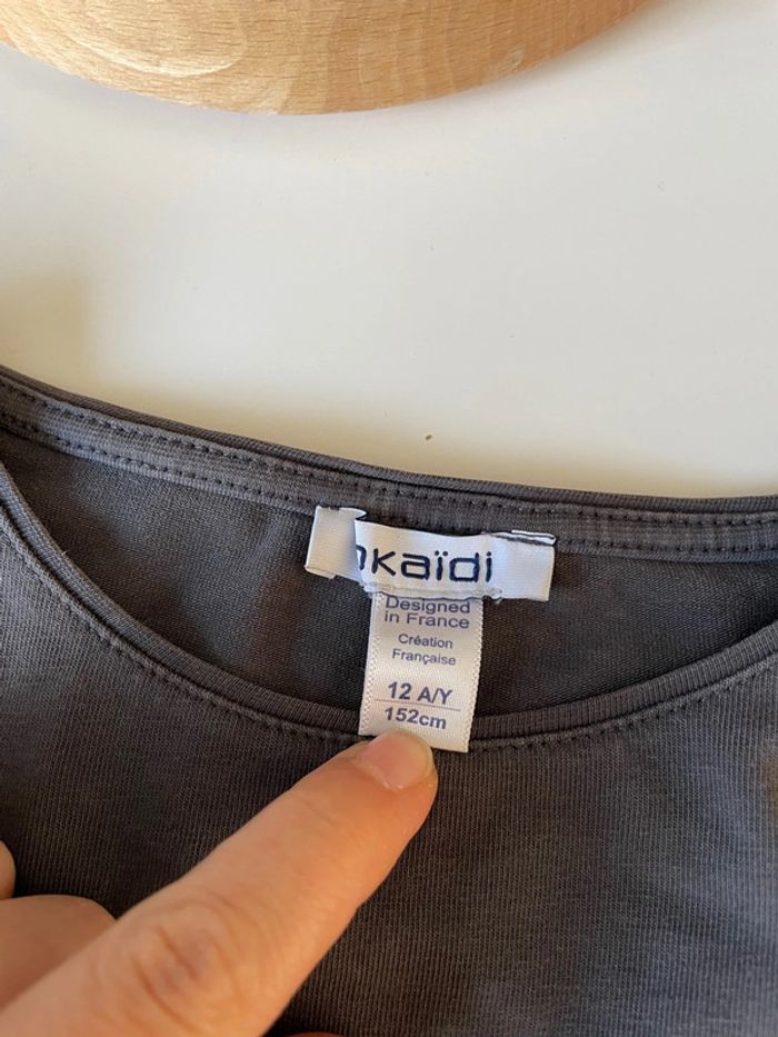 Sweat-shirt fille manche longue - photo numéro 5