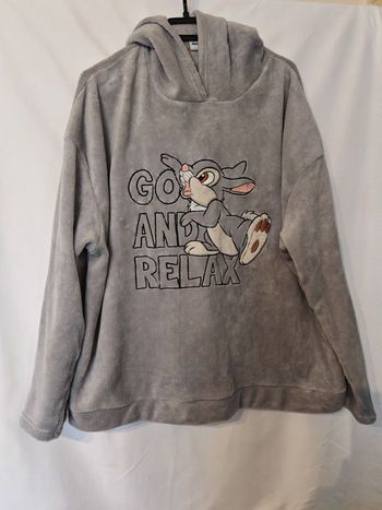Pull pyjama à capuche 