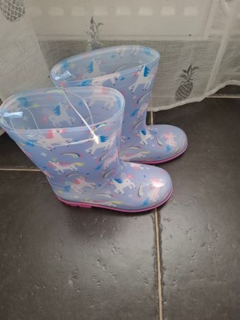 Bottes de pluie licorne Tissaia neuf 