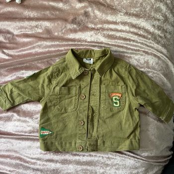 Veste kaki bébé garçon