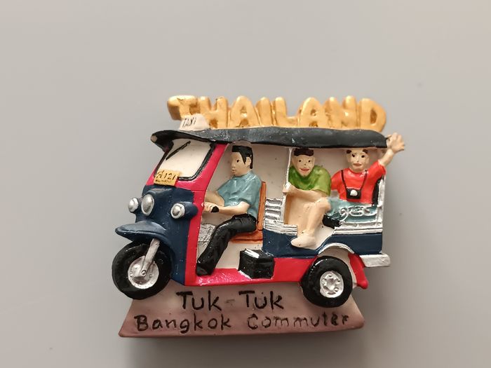 Aimant tuk tuk Bangkok