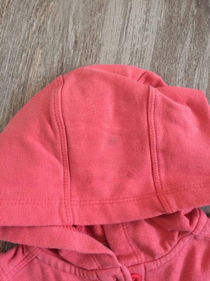 Gilet fille a capuche - photo numéro 2