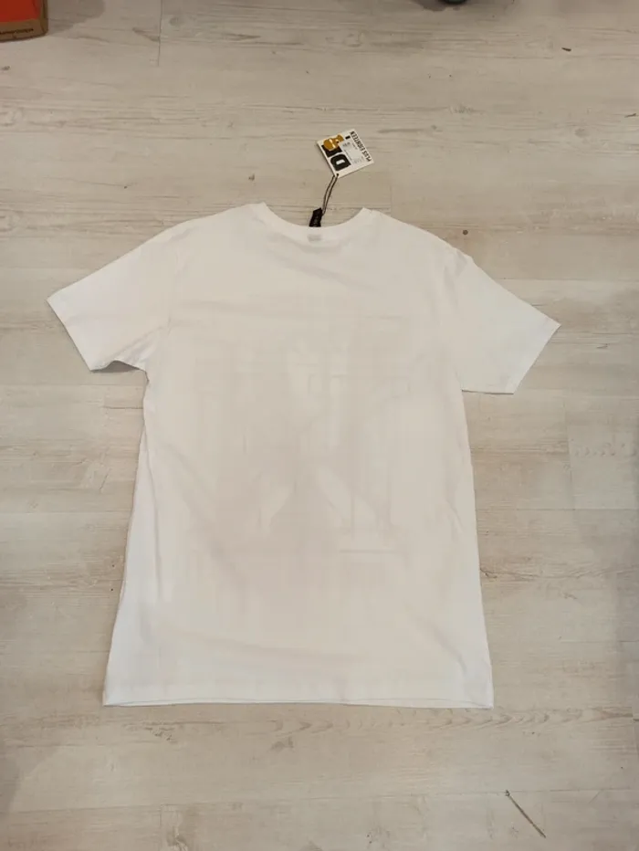 Tee shirt blanc et rouge homme xl - photo numéro 2
