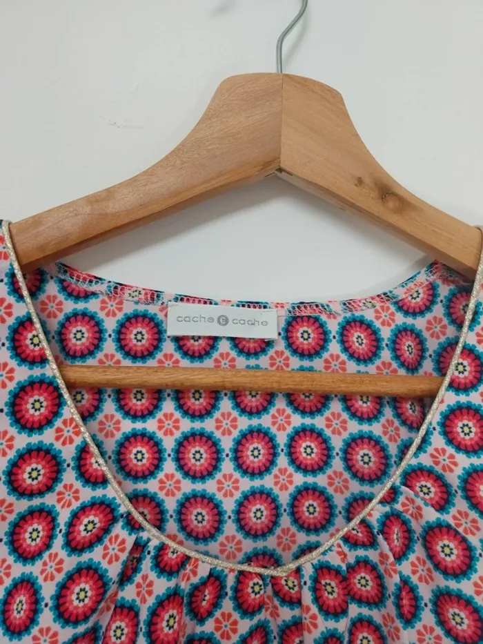 Blouse à motifs Cache Cache 38 - photo numéro 3