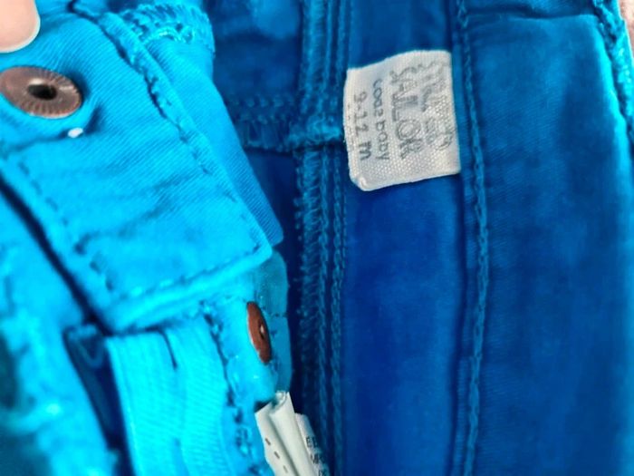 Jeans bleu 9/12m tbe - photo numéro 2