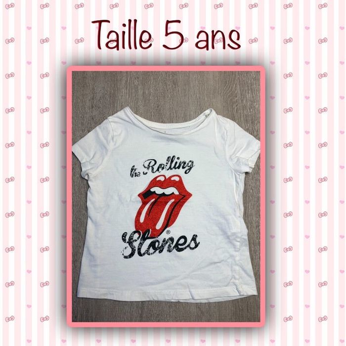 T-shirt MC Rolling Stones - taille 5 ans
