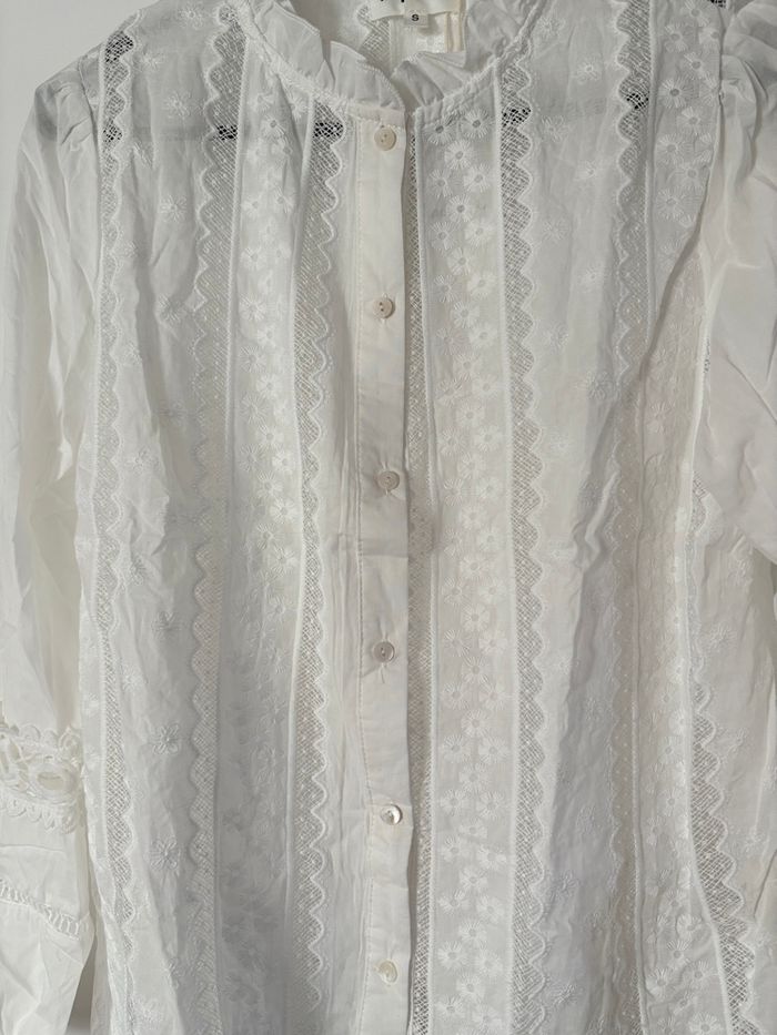 Chemise blanche en coton In April 1986 - photo numéro 4