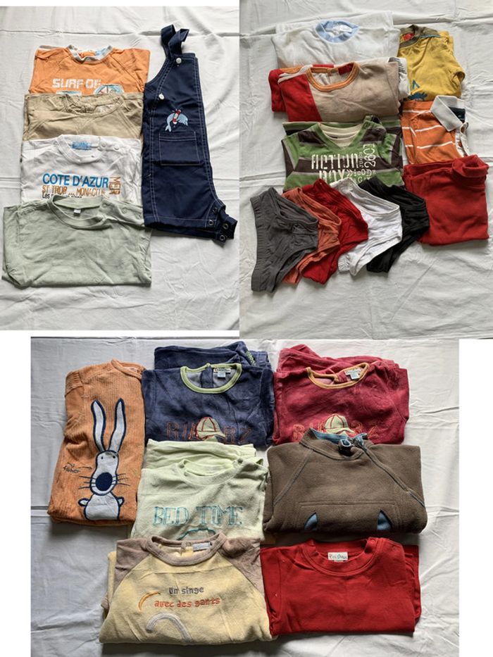 vêtements bébé garçon 12 m - 18 m - 24 mois