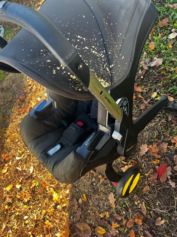 Poussette donna  édition or