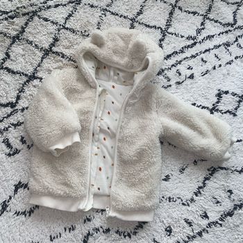 Gilet fausse fourrure