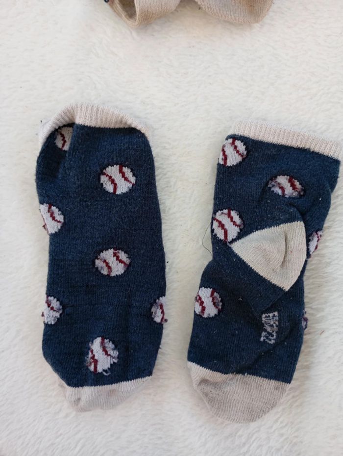 Lot de 11 paires de chaussettes taille 18/22 - photo numéro 13